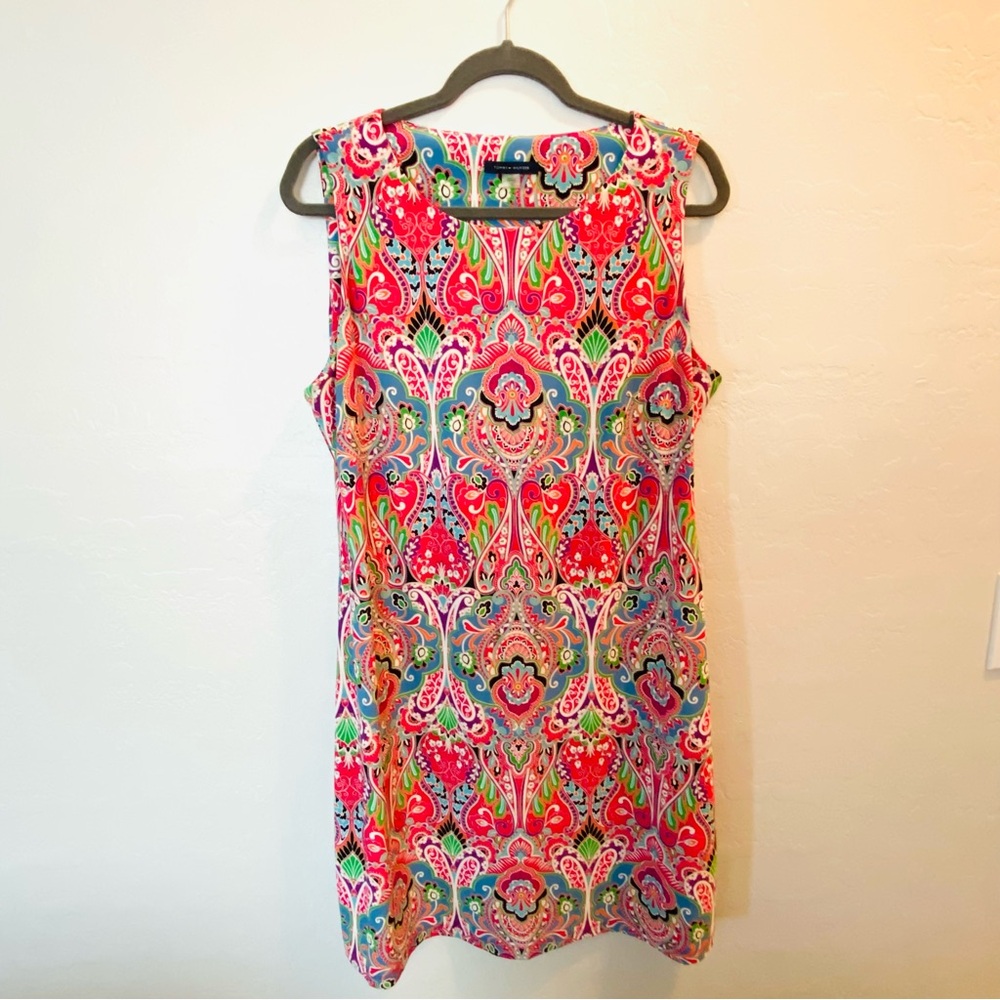Tommy Hilfiger Bolero Paisley  A-Line Dress Size 14